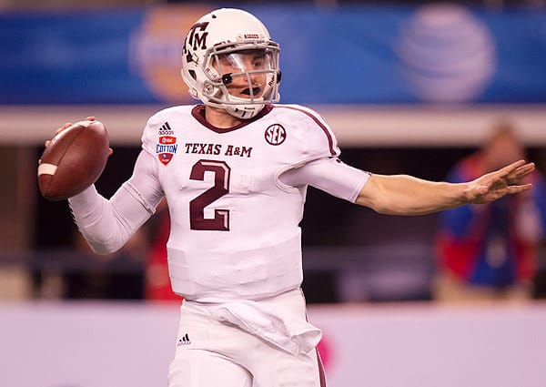  Johnny Manziel selected No. 22 overall by the Cleveland Browns in 2014 NFL draft